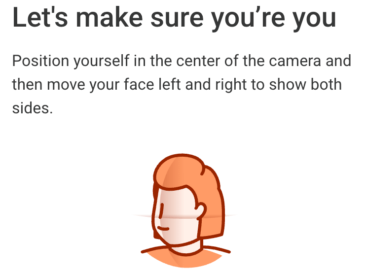 Substack asking me to verify my identity with a 3D face scan